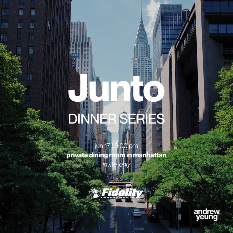 Cover Image for Junto Founder Dinner (Hosted by Andrew & Friends)