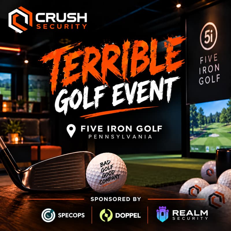 Cover Image for Terrible Golf Event with Crush Security