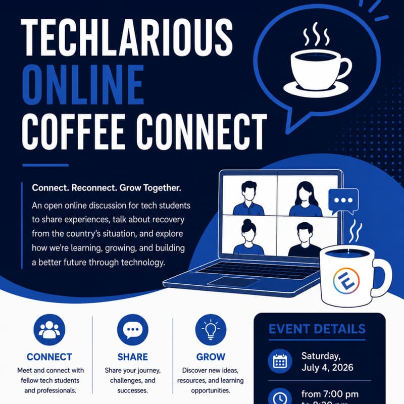 Cover Image for Techlarious Online Coffee Connect