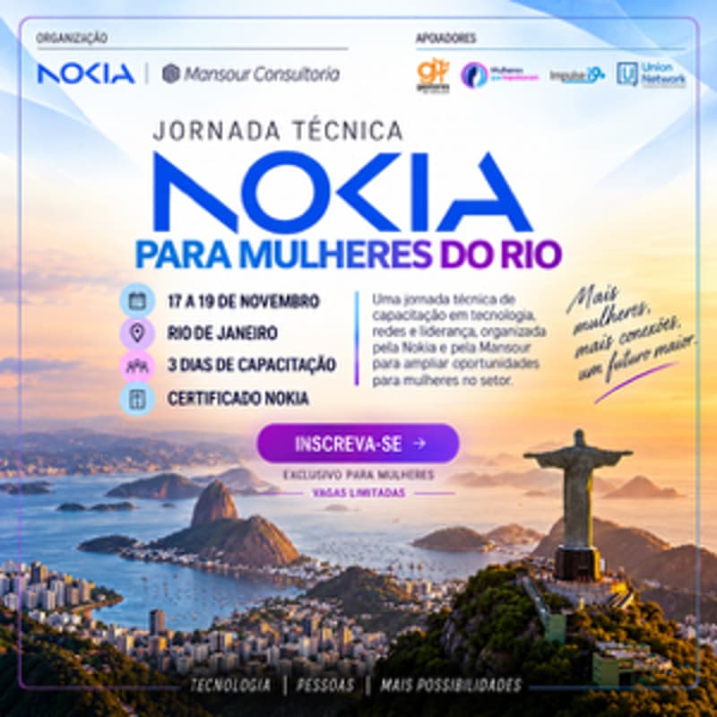 Cover Image for Jornada Técnica Nokia para Mulheres