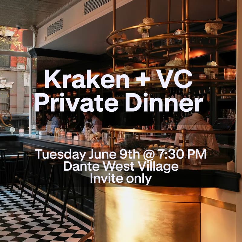 Cover Image for Private Kraken x VC Dinner @ Dante West Village