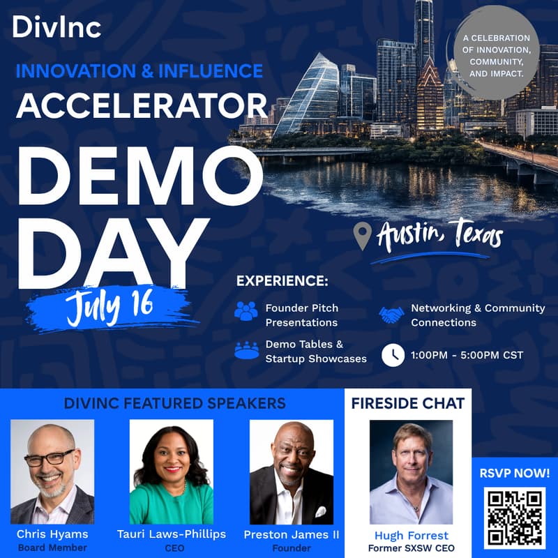 Cover Image for Influence & Innovation Accelerator: Demo Day