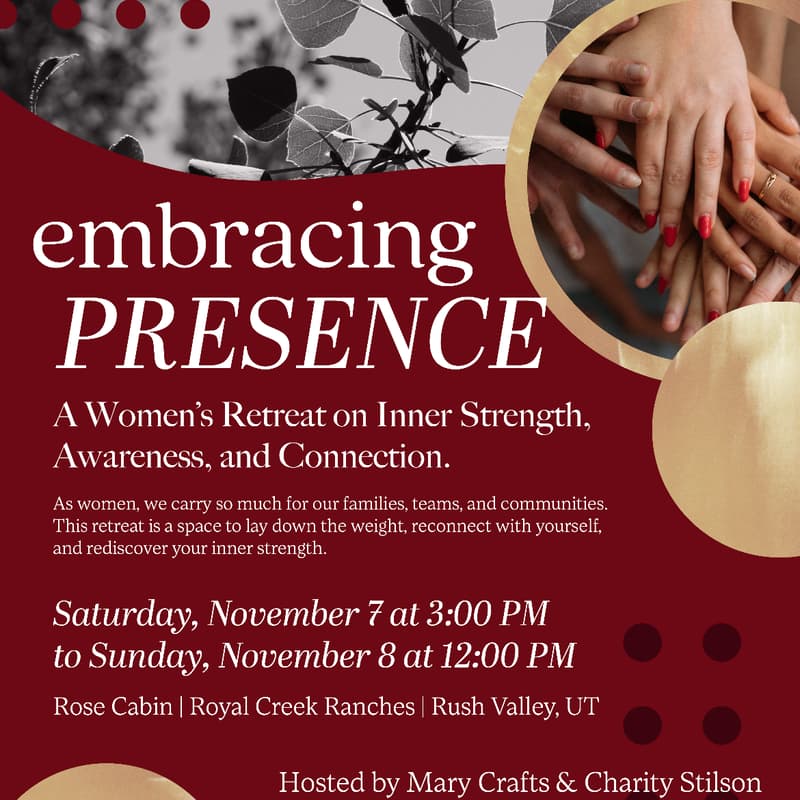 Cover Image for Embracing Presence Women's Retreat