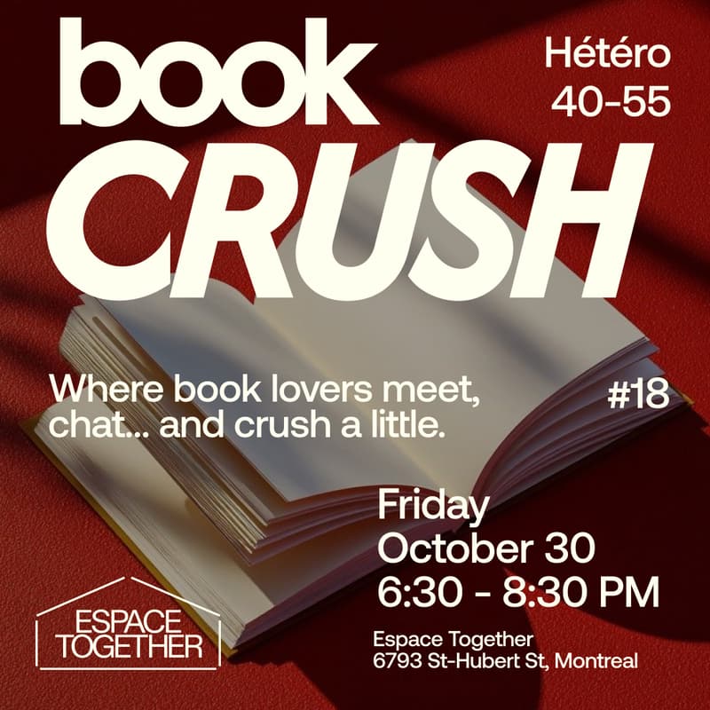 Cover Image for Book Crush #18 - Dating (Hétéro 40-55) 📚