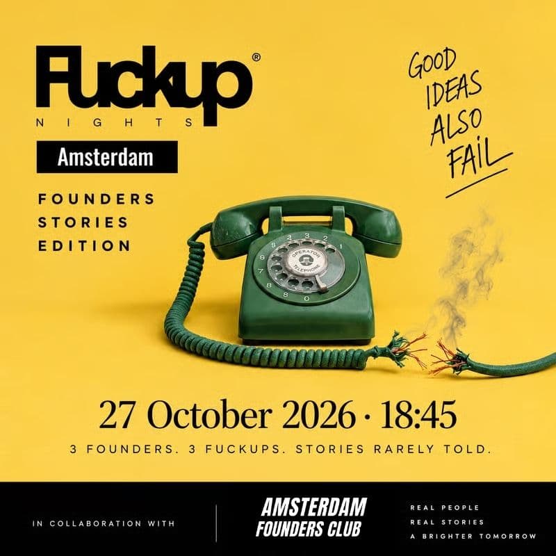 Cover Image for Fuckup Nights: Founders Stories Edition
