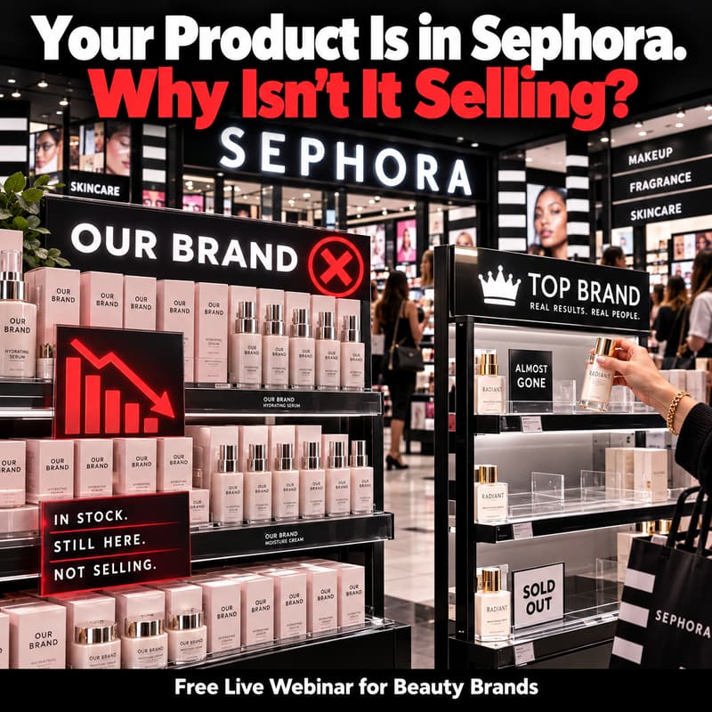 Cover Image for Your Product Is in Sephora. Why Isn't It Selling?