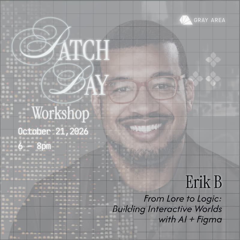 Cover Image for Patch Bay — From Lore to Logic: Building Interactive Worlds with AI + Figma [Workshop]