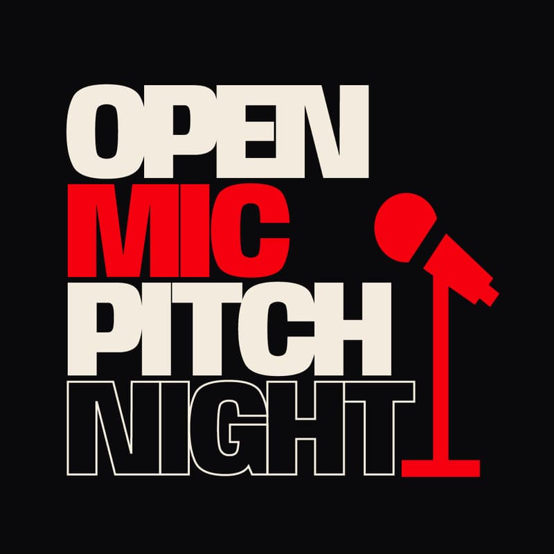 Cover Image for Open Mic Pitch Night – First Edition