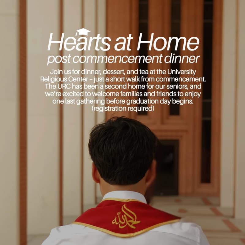Cover Image for Hearts at Home: Post Commencemnet Dinner