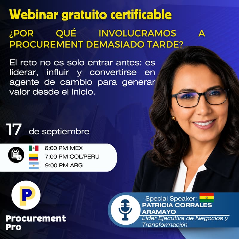 Cover Image for ¿Por qué involucramos a Procurement demasiado tarde?