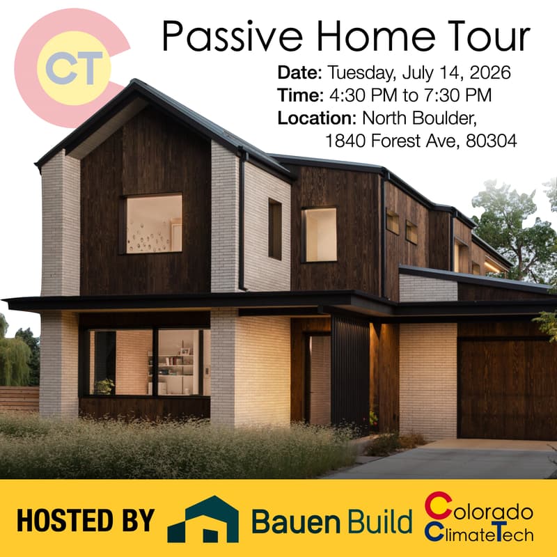 Cover Image for Passive House Tour with COCT and Bauen Build