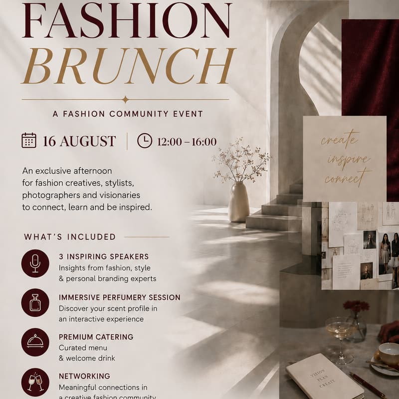 Cover Image for FASHION BRUNCH