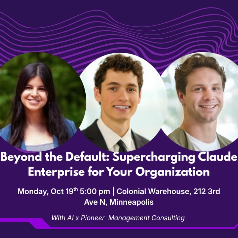 Cover Image for Beyond the Default: Supercharging Claude Enterprise for Your Organization