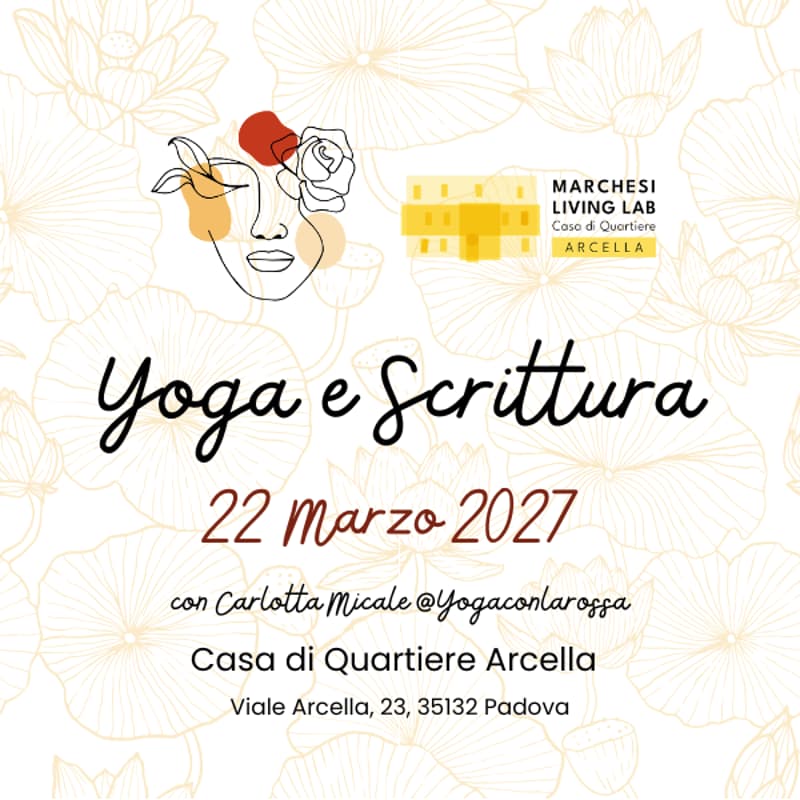 Cover Image for Yoga e Scrittura Terapeutica @ Casa di Quartiere Arcella