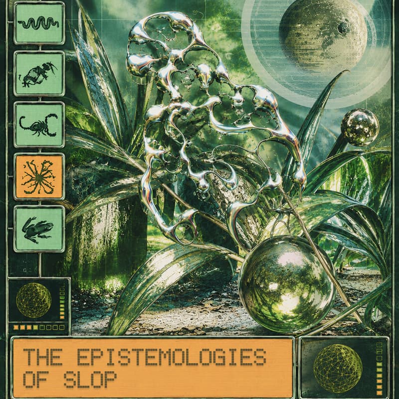 Cover Image for the Epistemologies of Slop | Art + Tech Exhibition Closing Reception