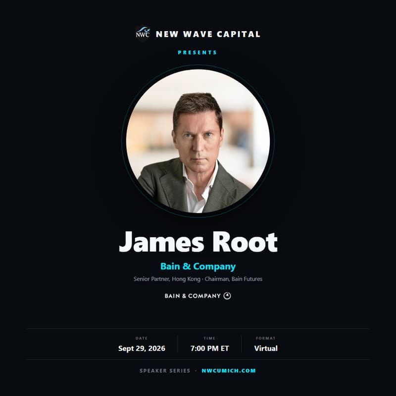 Cover Image for NWC Speaker Series: James Root, Bain & Company