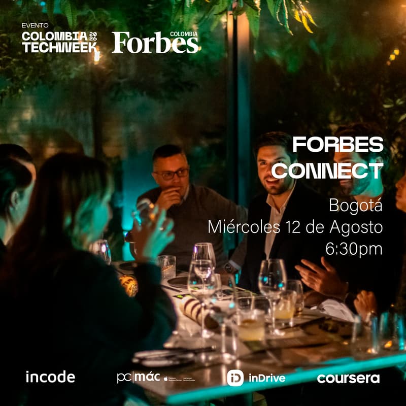 Cover Image for Forbes Connect Bogotá CTW by INCODE, InDrive, PC MAC & Coursera