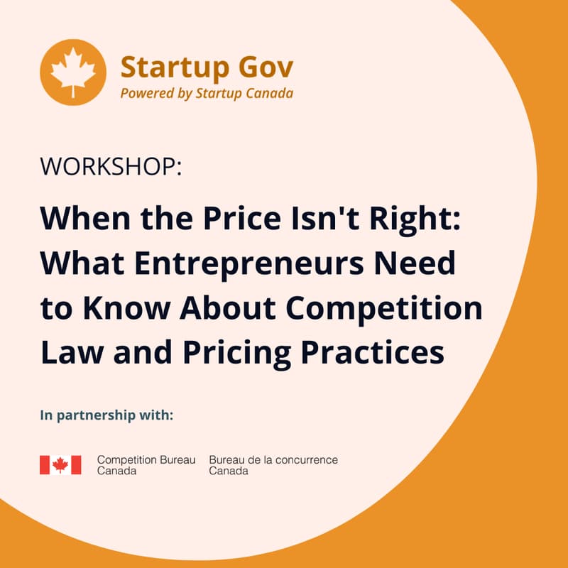 Cover Image for When the Price Isn't Right: Competition Law and Pricing Practices | Startup Gov 2026