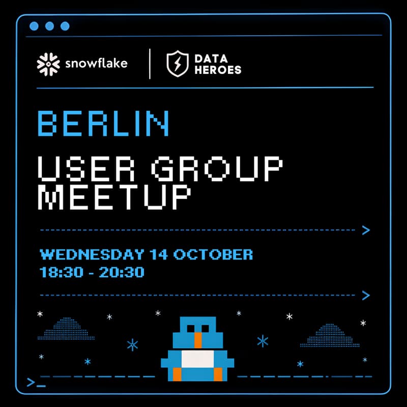 Cover Image for Back to Snow: Rebooting Berlin User Group with CoCo ❄️
