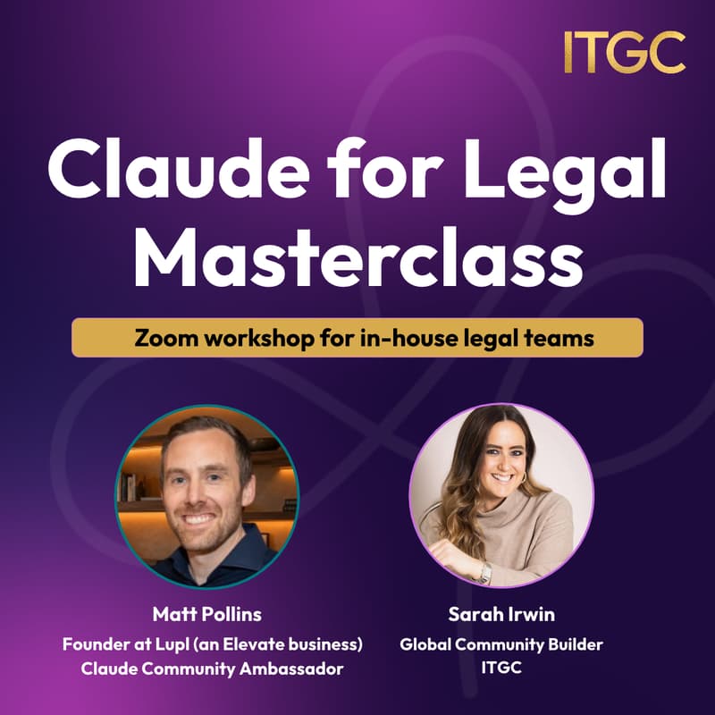 Cover Image for Claude for Legal Masterclass
