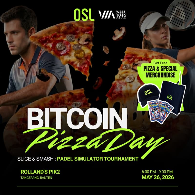 Cover Image for OSL CRYPTO PIZZA NIGHT FT. W3W ASIA 🍕⚡