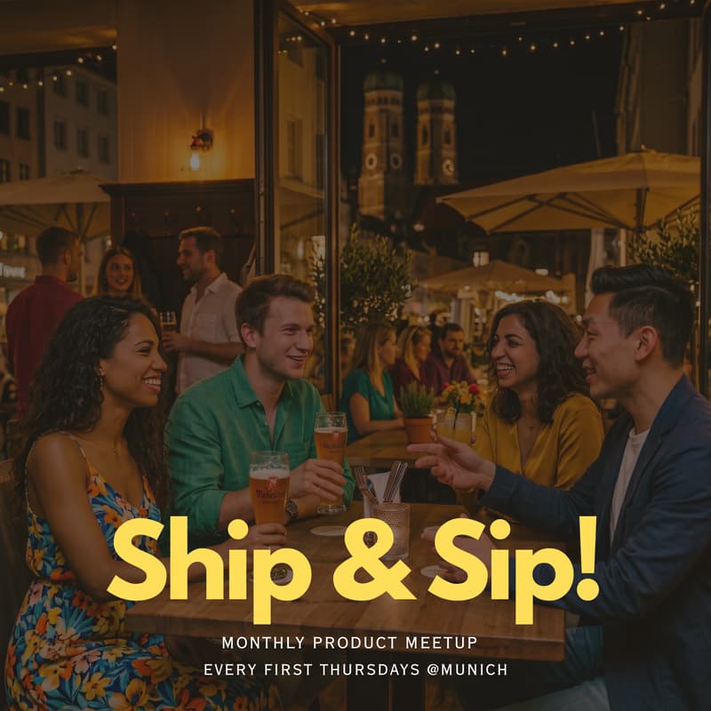 Cover Image for Ship & Sip! (Munich / September)
