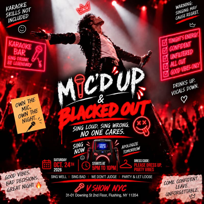 Cover Image for Mic’d Up & Blacked Out