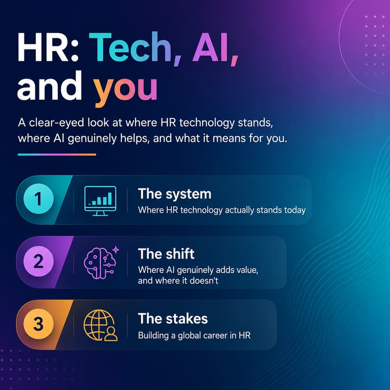 Cover Image for HR: Tech, AI, and You