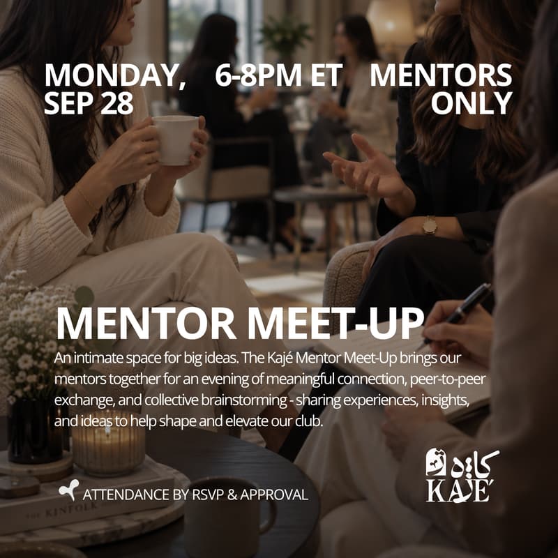 Cover Image for Kajé Mentor Meet-Up