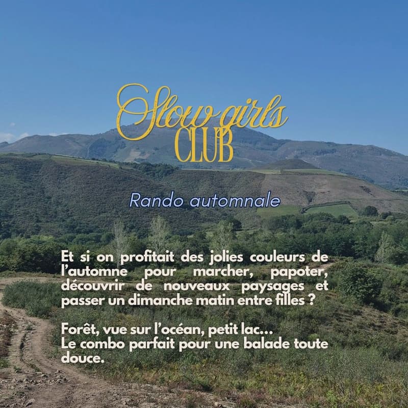 Cover Image for Rando automnale - Slow Girls Club