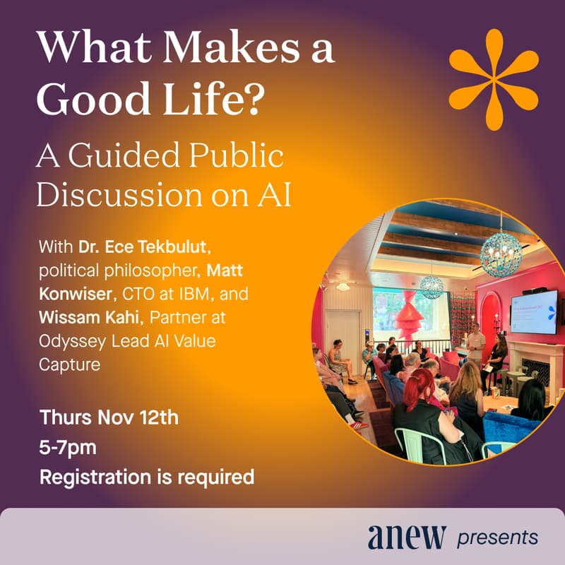 Cover Image for What Makes a Good Life? A Guided Public Discussion on AI