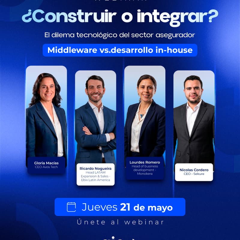 Cover Image for ¿Construir o integrar? El dilema tecnológico del sector asegurador