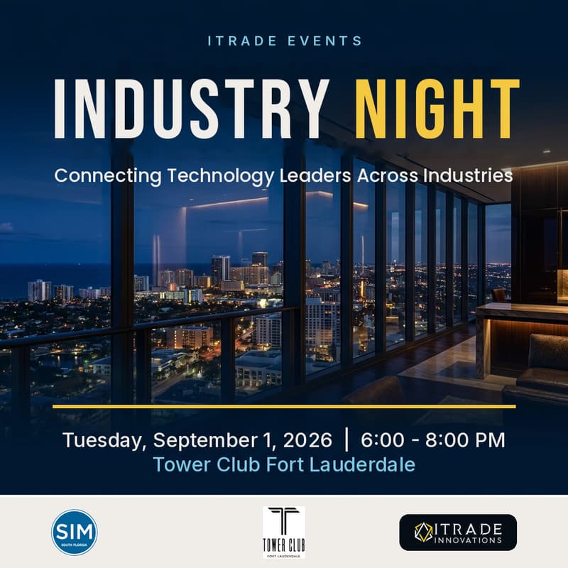 Cover Image for Industry Night at the Tower Club: Technology Across Every Sector.