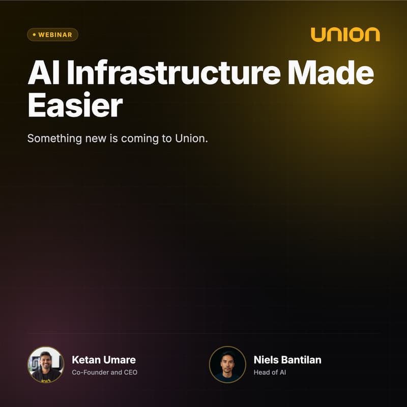 Cover Image for Union.ai Product Update: AI Infrastructure Made Easier