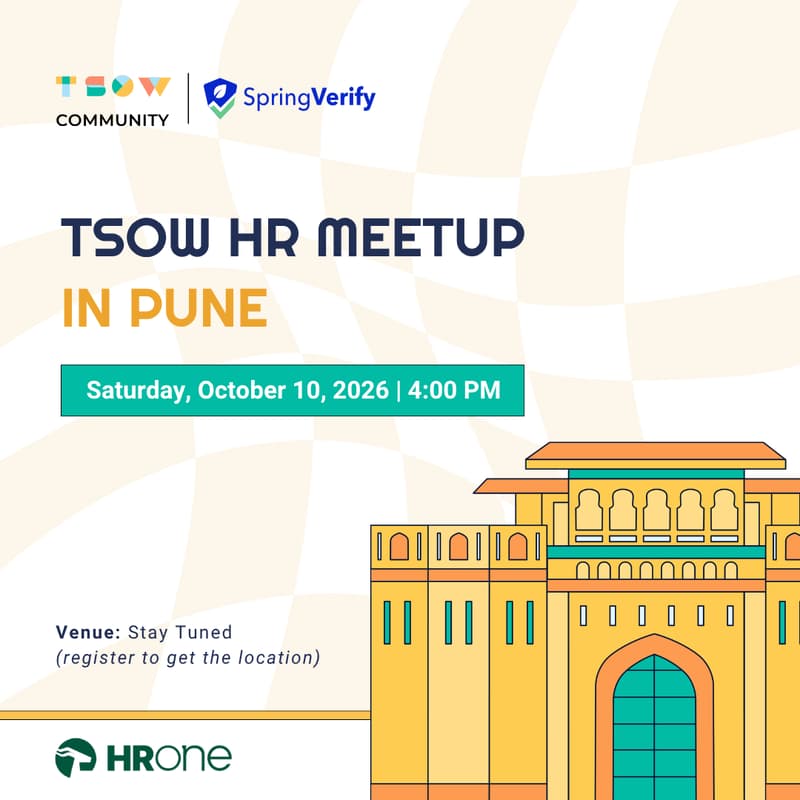 Cover Image for TSOW HR Meetup in Pune