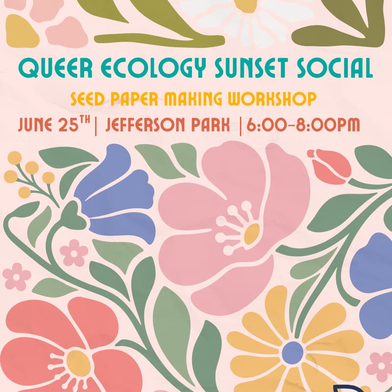 Cover Image for Queer Ecology Sunset Social