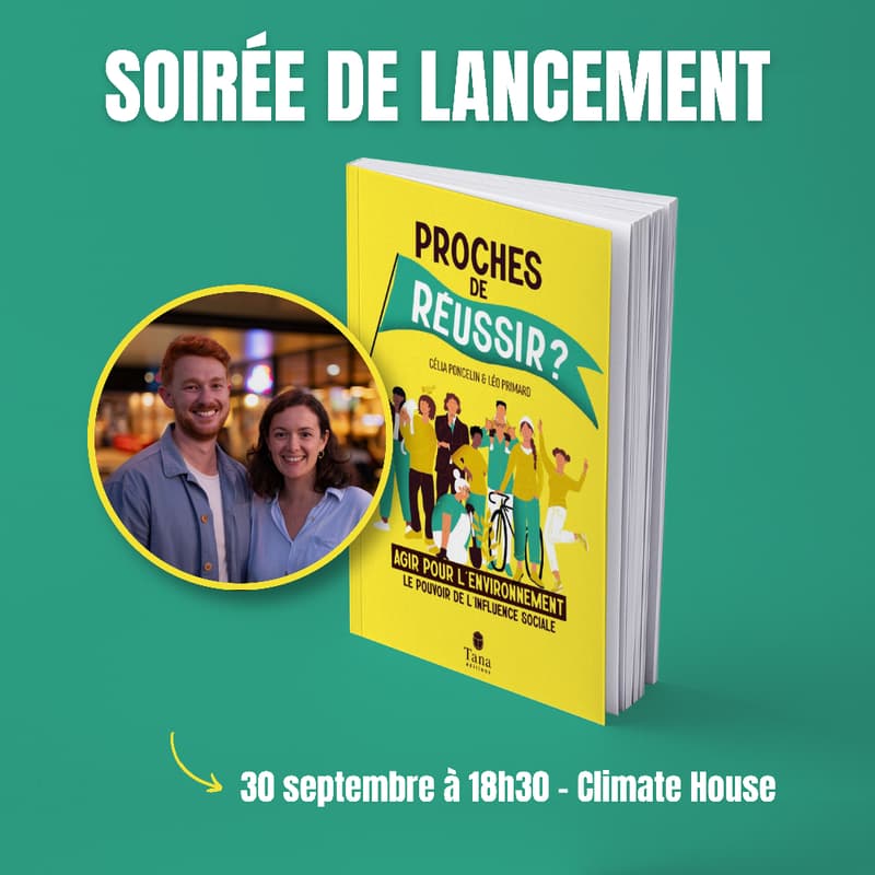 Cover Image for Lancement du livre "Proches de réussir ?"