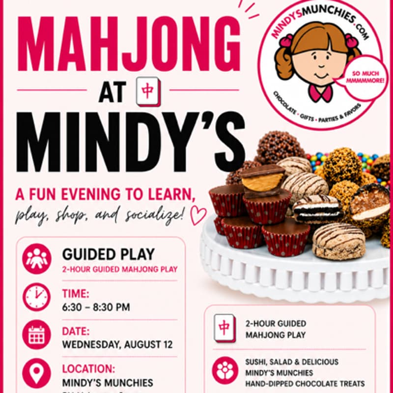 Cover Image for Mahj @ Mindy’s Munchies