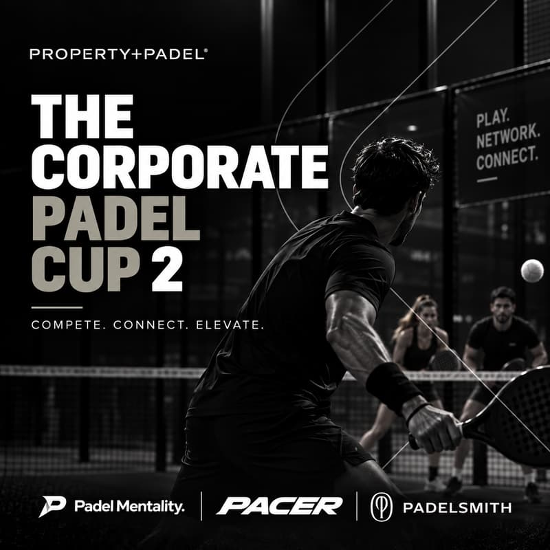 Cover Image for Property+Padel Presents: The Corporate Padel Cup 2