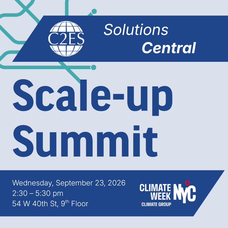 Cover Image for C2ES Scale-Up Summit