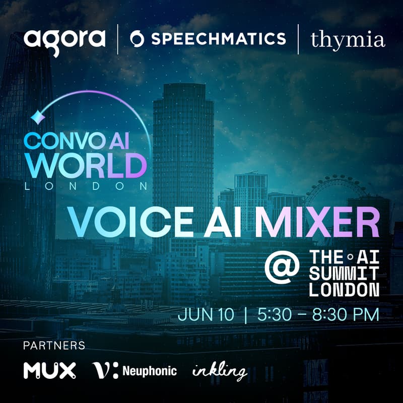 Cover Image for Voice AI Mixer: AI Summit London