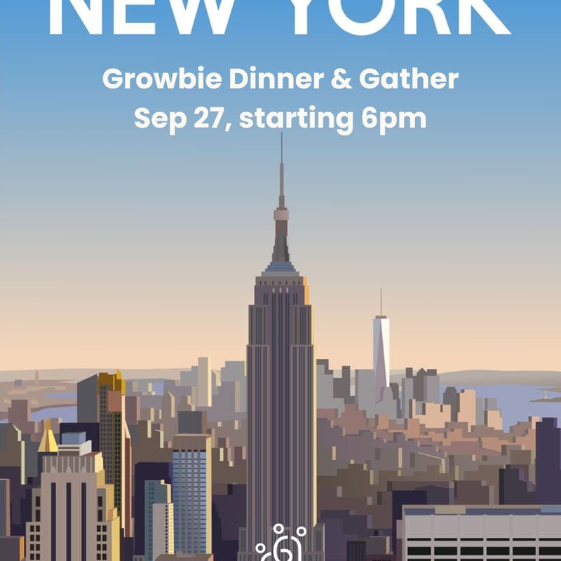 Cover Image for Growbie NYC Dinner & Gather