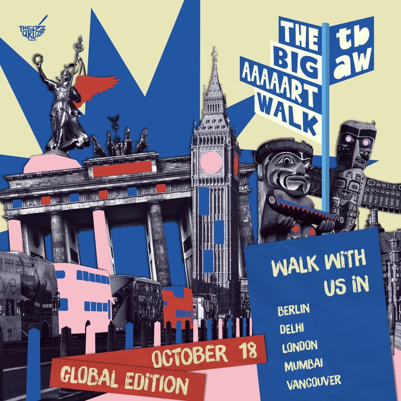 Cover Image for The Big Aaaaart Walk (Global Edition)- Delhi