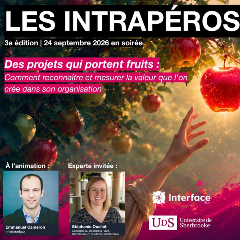 Cover Image for Les Intrapéros - 3e édition | Des projets qui portent leurs fruits
