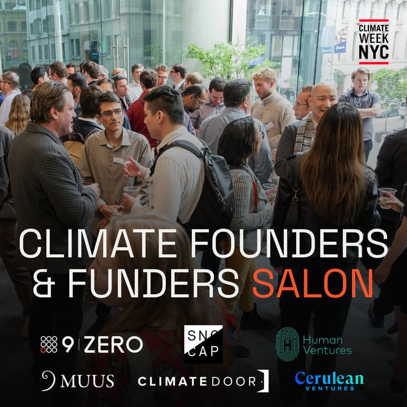 Cover Image for NYCW | Climate Founders & Funders Salon