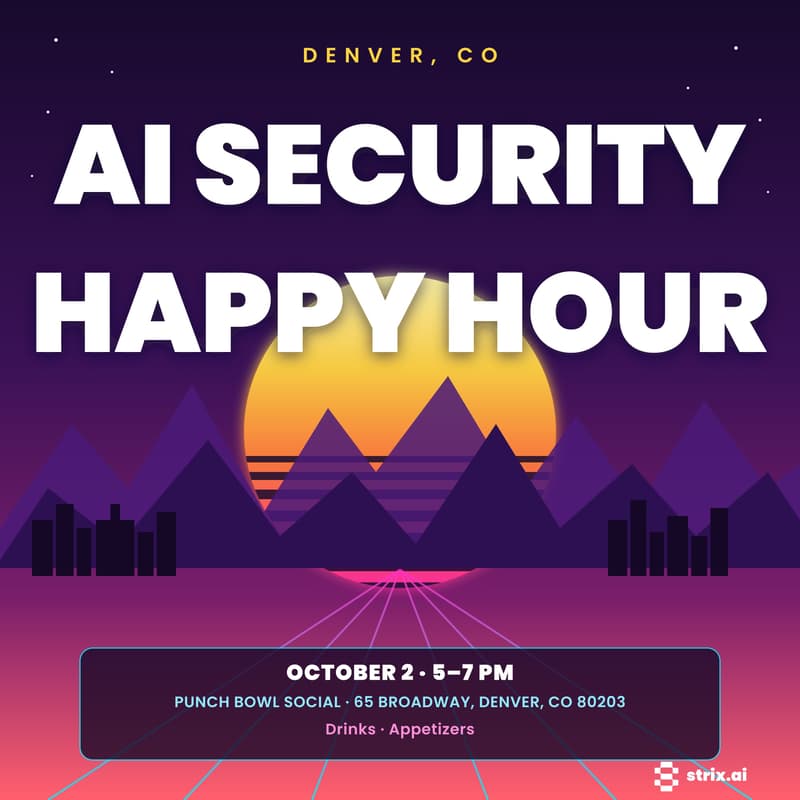 Cover Image for Denver AI Security Happy Hour