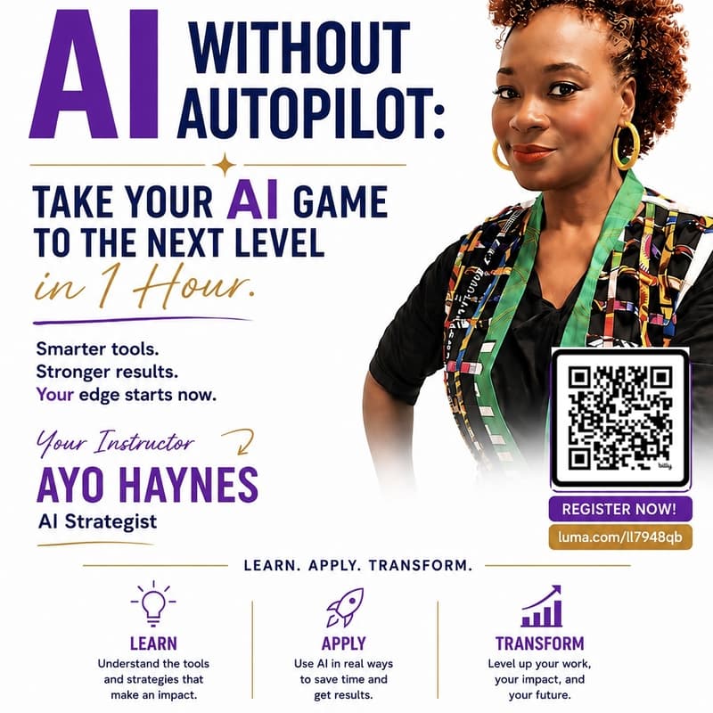 Cover Image for Are you driving AI — or is it driving you? - Interactive Workshop and Networking #CTTechWeek