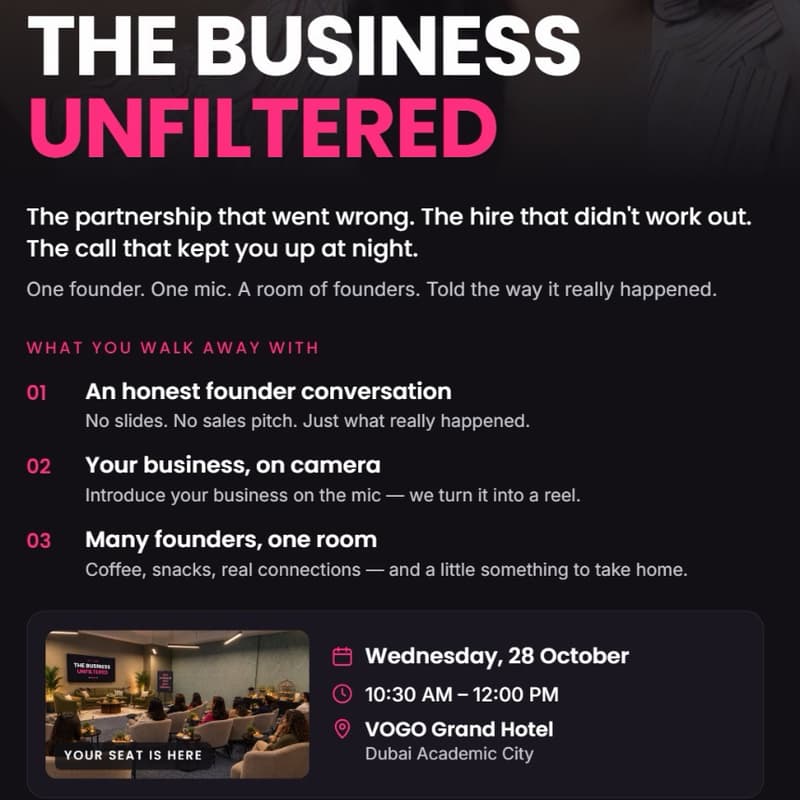 Cover Image for The Business Unfiltered