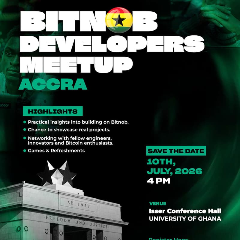 Cover Image for Bitnob Developers Meetup - Accra