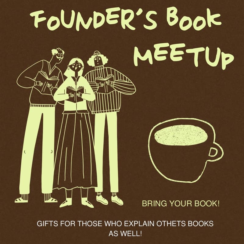 Cover Image for Founder's Book Meetup!